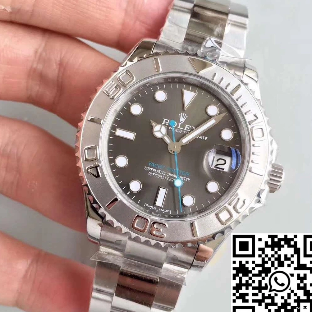 Anthracite Factory 37mm 268622 1255 Dial Yacht AR Master Rolex HighPerformance 0729
